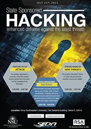 South Florida Joint Security Event – State Sponsored Hacking