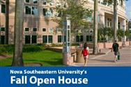 Nova Southeastern Universityâ€™s Fall Open House – Oct 19