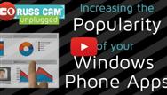 ComponentOne Russ Cam Unplugged : New Series! Increasing Popularity of Phone apps