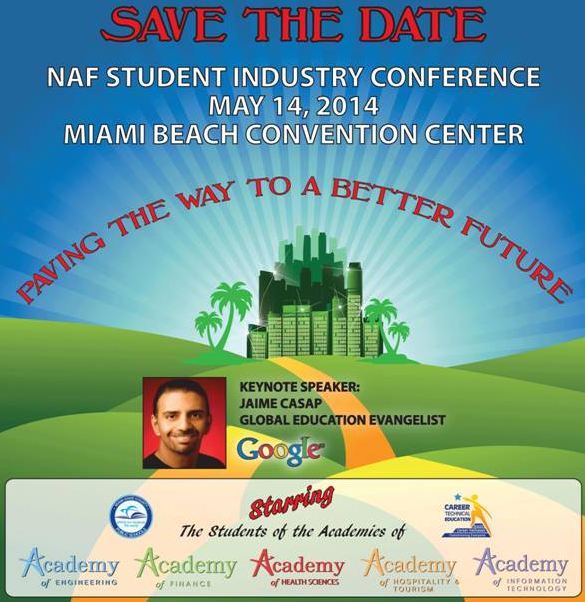 Sponsorship Opportunities Now Available for the First Miami-Dade County Public Schools NAF Student Industry Conference