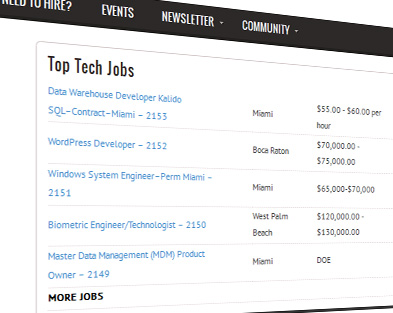 Get Great Job Info On Your Website