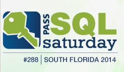 Save the Date – SQL Saturday # 288 South Florida – June 14, 2014