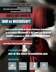 Parking Pass – War @ The Shore IV Battle of the Server Software Behemoths – Microsoft vs IBM