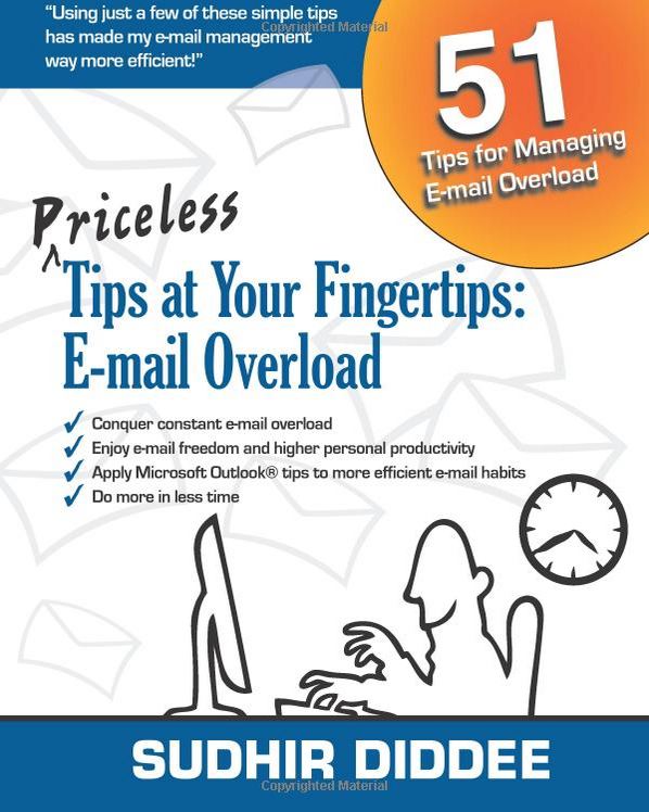 Out Now! Sudhir Diddee's latest book – Overwhelmed by too much E-mail?