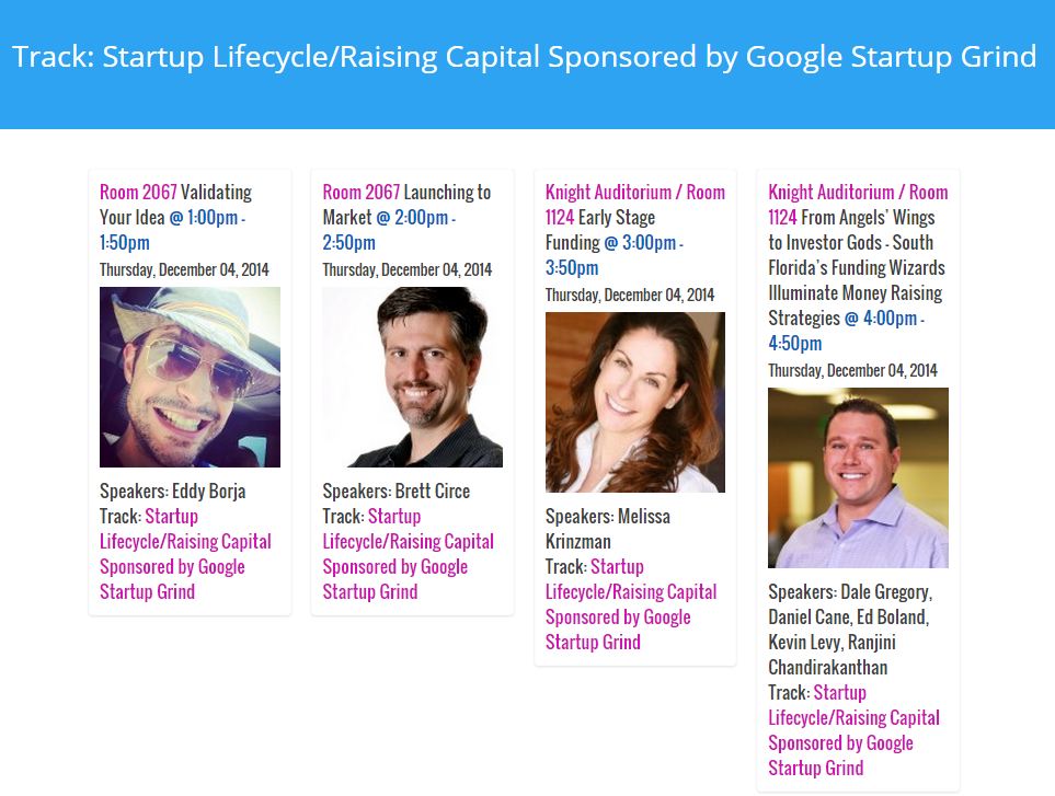 ITPalooza: Startup Lifecycle/Raising Capital Sponsored by Google Startup Grind